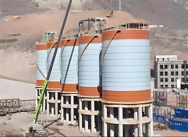 晋城高架钢板仓